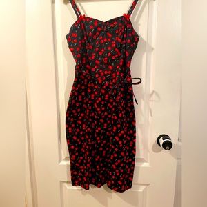 Rock Steady Cherry Dress